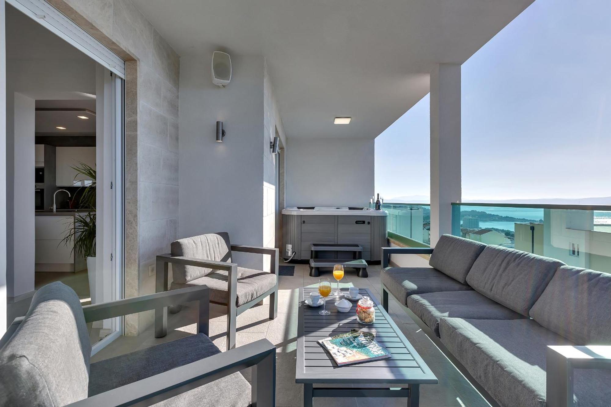Apartment Exclusive Penthouse Big Blue With Private Jacuzzi *
