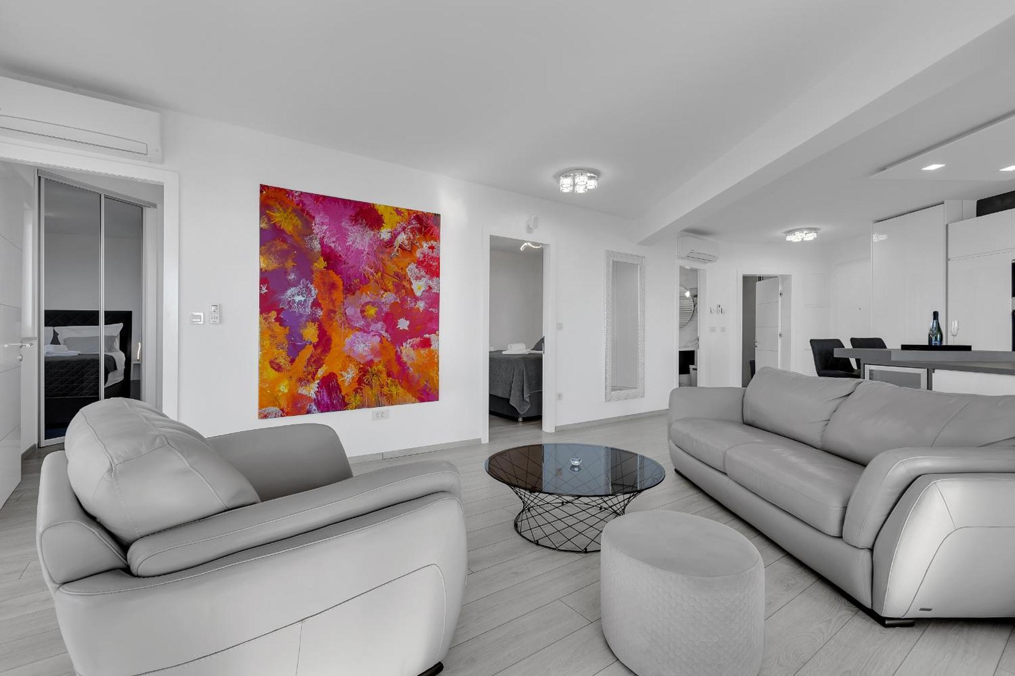 Exclusive Penthouse Big Blue With Private Jacuzzi Apartment Makarska
